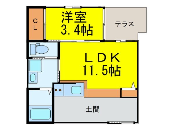 EASE.Minato eastの物件間取画像